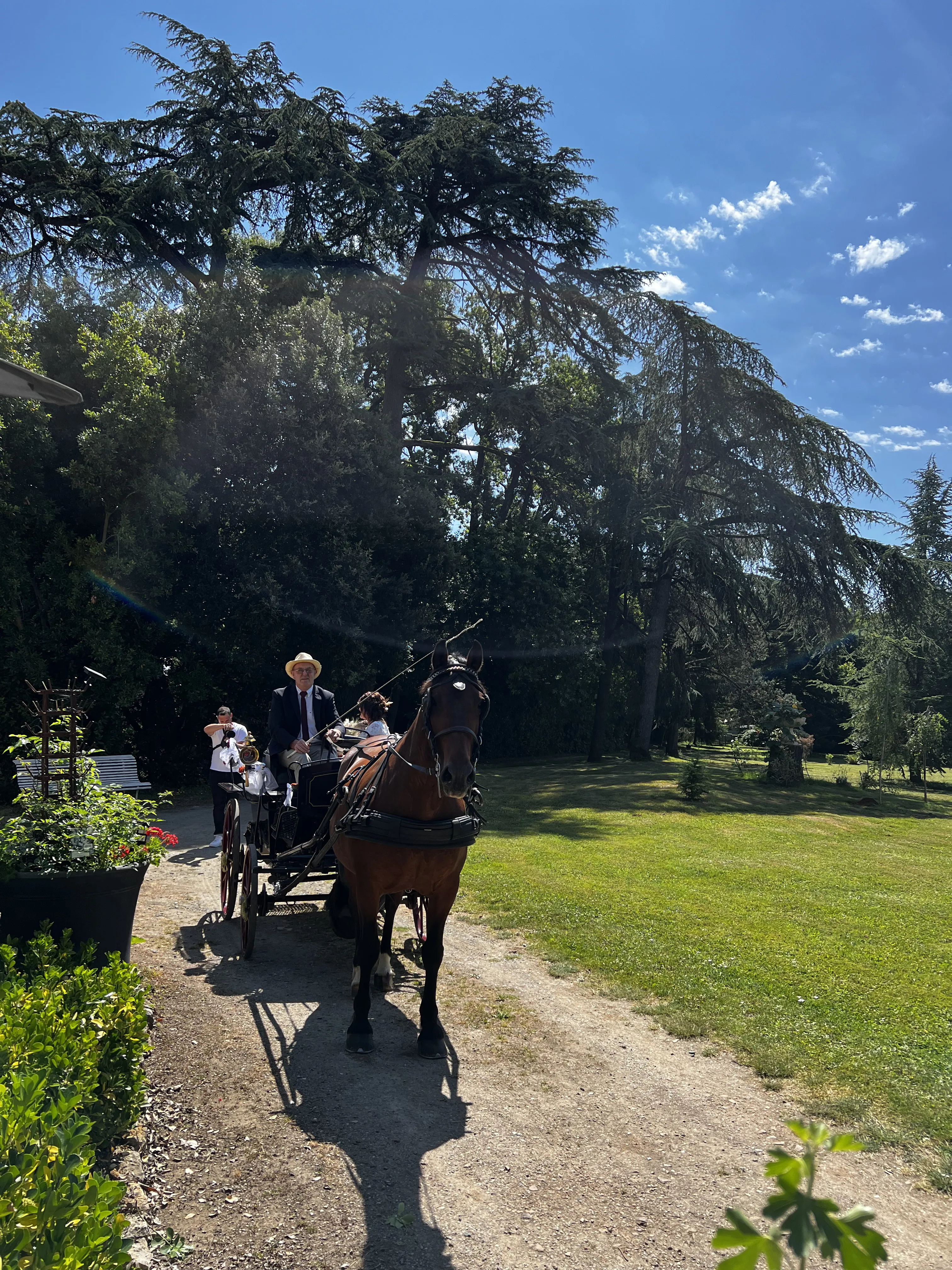 Soirée mariage au manoir